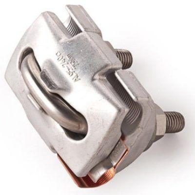 Al and Bimetallic Bow-Type Clamp According to DIN Standard
