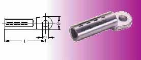 Aluminium Compression Cable Lug  According To DIN 46329 For Sectorial Conductors