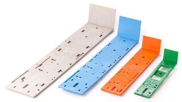 Plastic boards for lighting poles