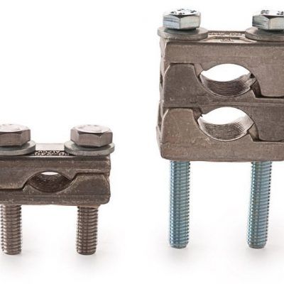 Al/Cu Flat Double Terminal Clamp According to DIN Standard