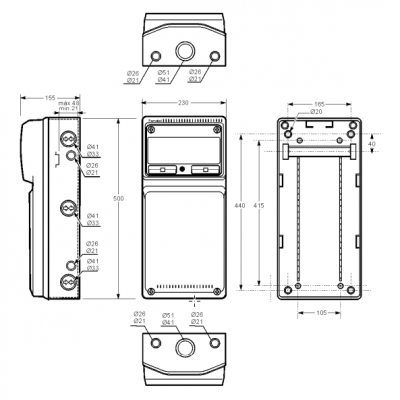 Industrial Enclosure ‘Famatel’ – 3961