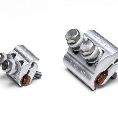 Al/Cu Bimetallic PG Clamp with Shear Head-Off Bolts According to DIN Standard